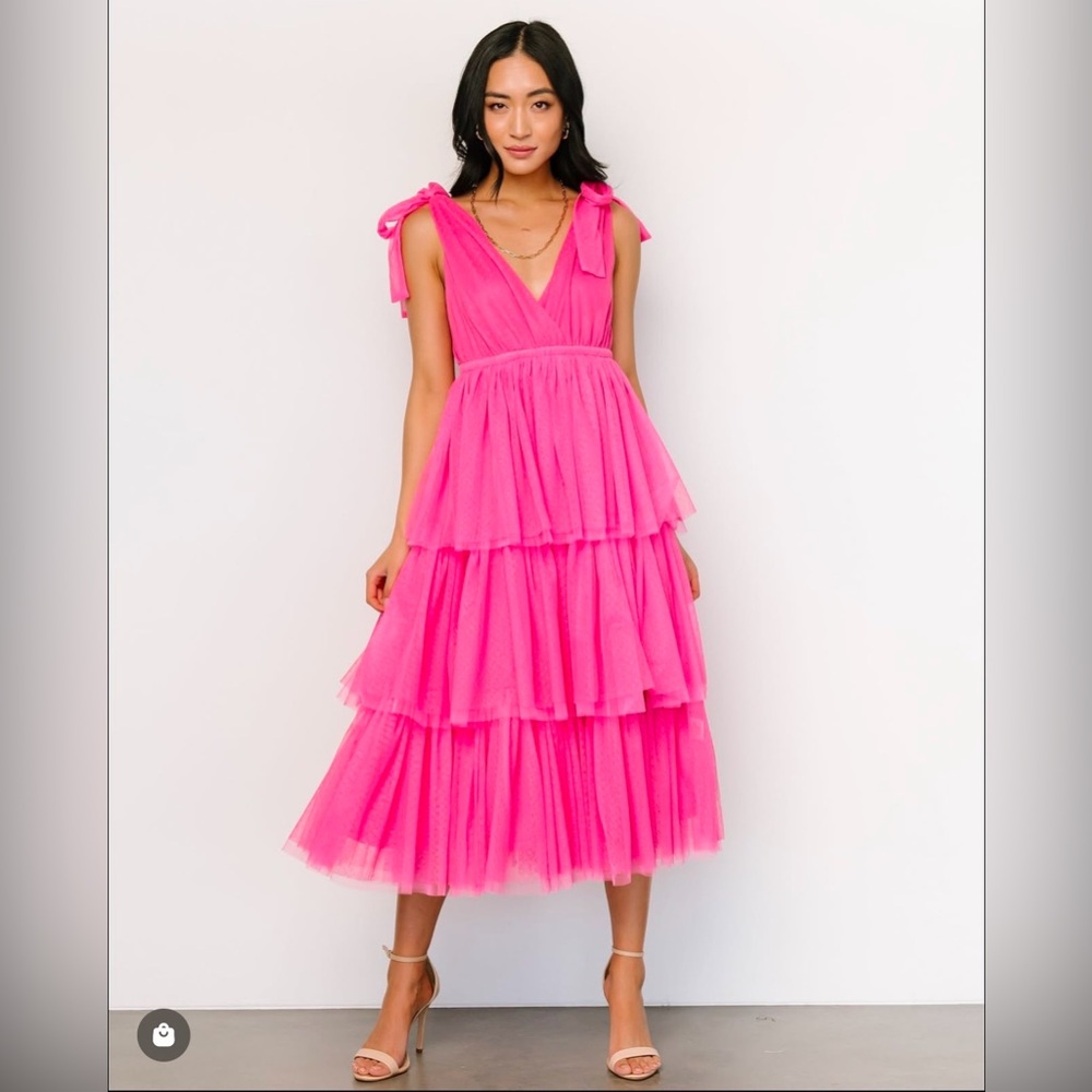 Baltic Born Tessa Tiered Tulle dress
